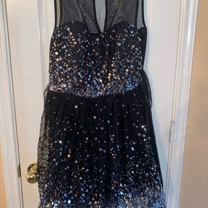 Black Sequin dress